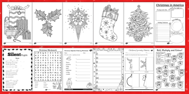 KS2 Christmas Activity Booklet Ks2 Christmas Activity Booklet