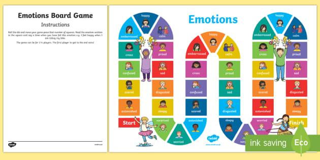 Identifying Emotions Game | Wellbeing | Primary Resources