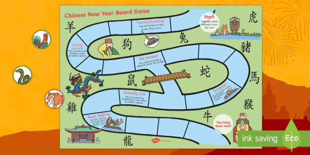 Traditional chinese new year games