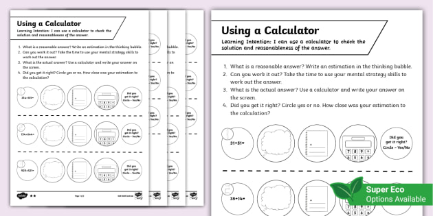 using-a-calculator-worksheets-primary-teaching-resources for Calculator Worksheets Free Printable Using a Calculator Worksheets | Primary Teaching Resources for Calculator Worksheets Free Printable