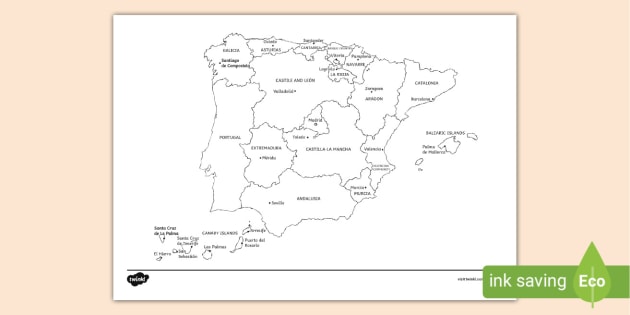 FREE! - Póster: Colocar las provincias de España Póster DIN A4