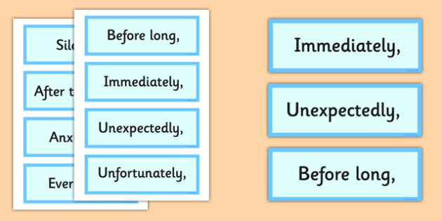 fronted-adverbial-cards-teacher-made