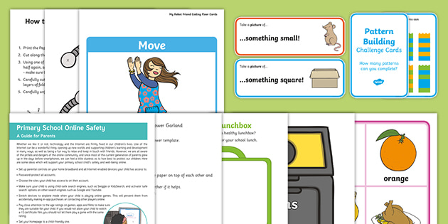 Early Level P1 Technologies Home Learning Resource Pack