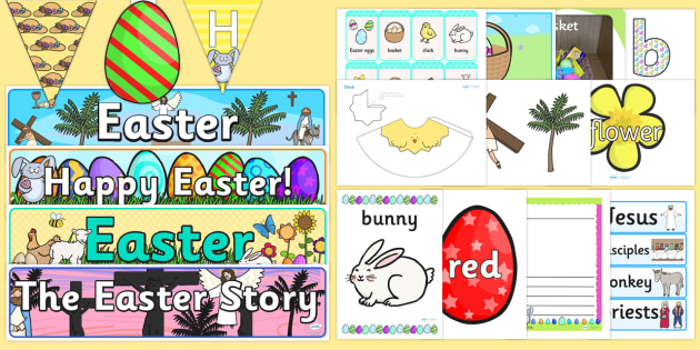 Easter Display Pack (teacher made)