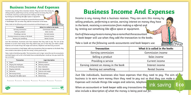 income assignments