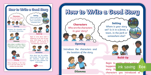 How To Write A Good Story Narrative Writing KS2 Checklist
