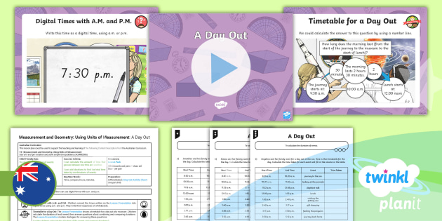 Year 4 Using Units of Measurement: Compare Duration of Events Lesson 1