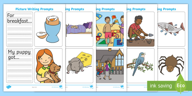 new australia simple sentence writing prompt pictures