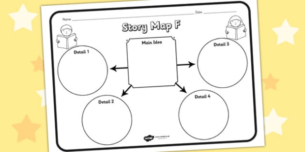 story map template ks1 Story Map F Worksheet Teacher Made story map template ks1