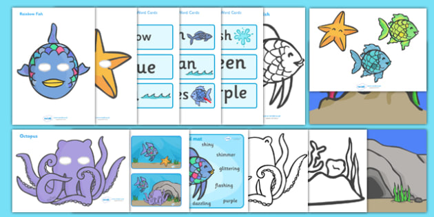 Story Sack Resource Pack to Support Teaching on The Rainbow Fish