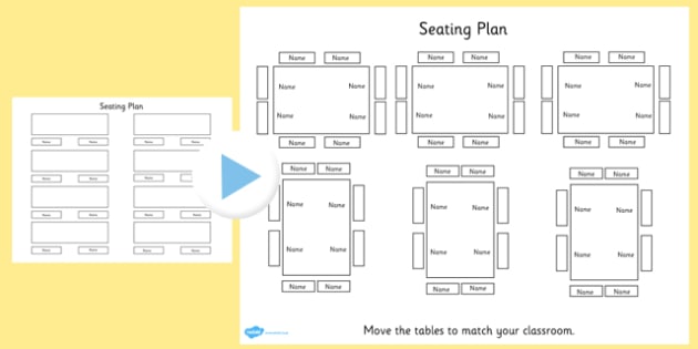 How To Do A Seating Chart For Long Tables