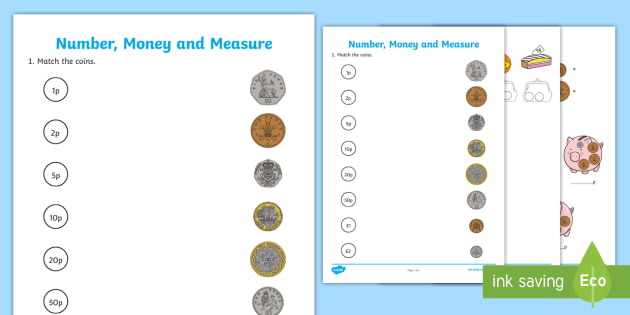 coin recognition assessment cfe early level