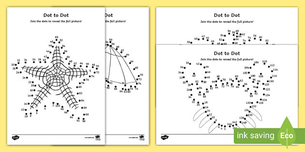 Counting In 2s Dot To Dot Sheets Seaside Dot To Dot Worksheet