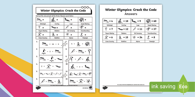 Crack the Code Worksheet / Worksheet (Teacher-Made) - Twinkl