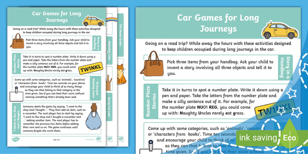 26 Road Trip Printables for Kids  Road trip with kids, Road trip games, Road  trip fun