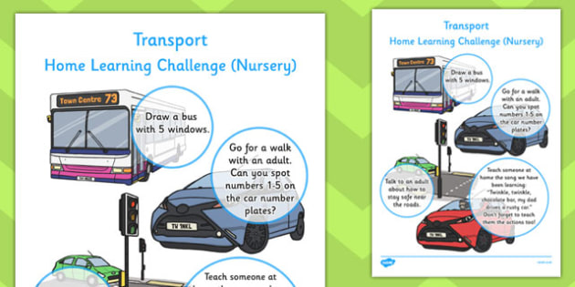 Transport homework eyfs 04 picture