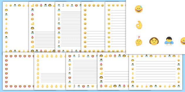 Emoji Page Border