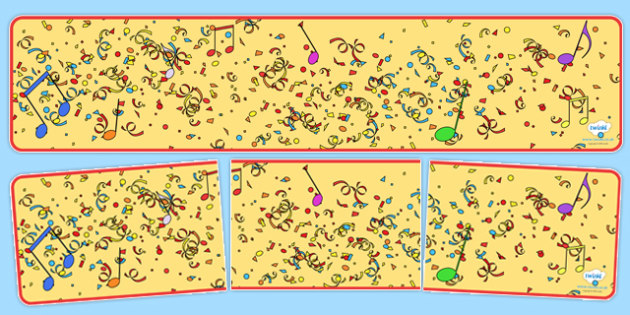 Free Editable Carnival Themed Display Banner
