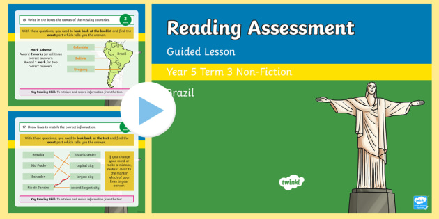 Year 5 Reading Assessment Non-Fiction Term 3 Guided Lesson PowerPoint