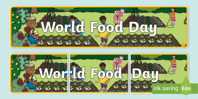 Australia World Food Day Banner | Australian Resources