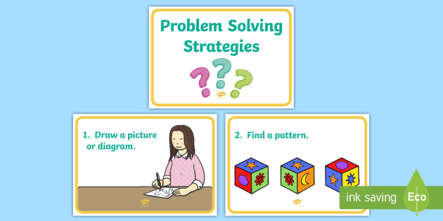 teaching problem solving strategies