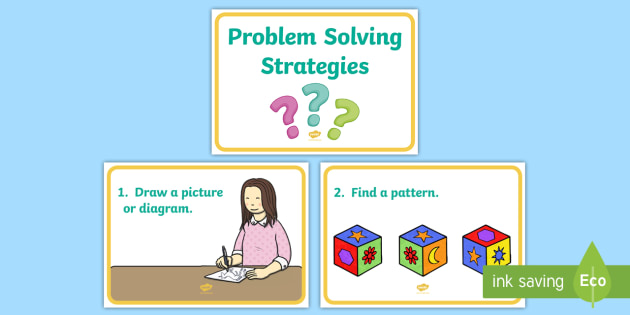 problem solving posters