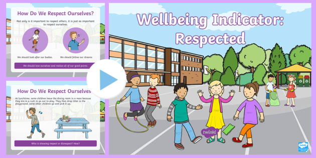 Whole School Assembly on Wellbeing Indicator: Respected PowerPoint - GIRFEC