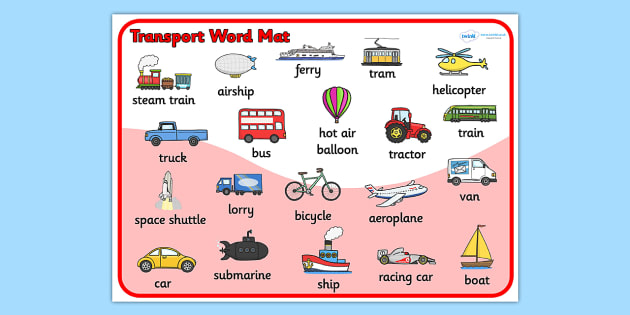 transport-vocabulary-mat-esl-transport-vocabulary