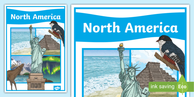 North America Book Cover (teacher made)
