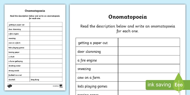 Onomatopoeia - A Powerful Way to Improve Your Communication Effectiveness -  The Chief Storyteller