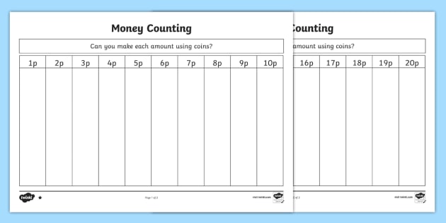 How to Count UK Money