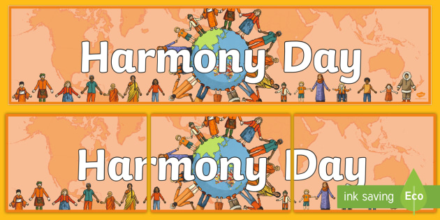 Harmony Day Display Banner (teacher made)