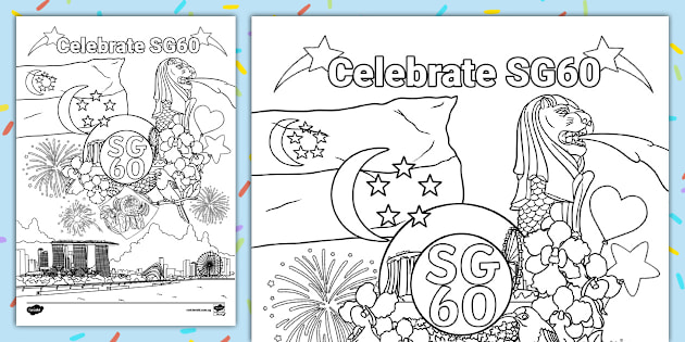 Happy 60th Birthday Coloring Pages Printable Award Ribbon 40 Birthday