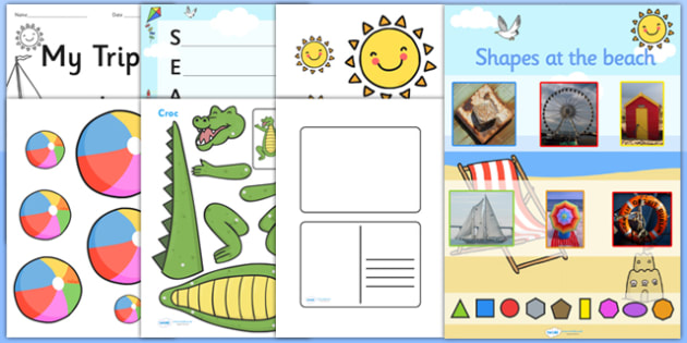 T T 10975 Seaside Themed KS1 Lesson Plan Ideas and Resource Teaching Pack_ver_1