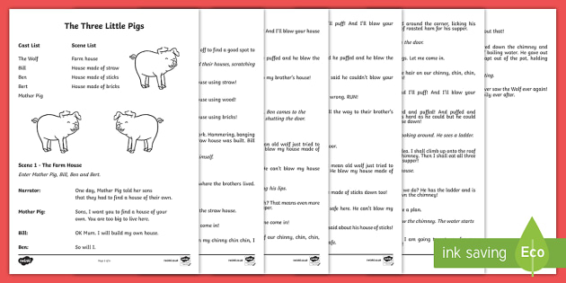 the-three-little-pigs-play-script-teacher-made