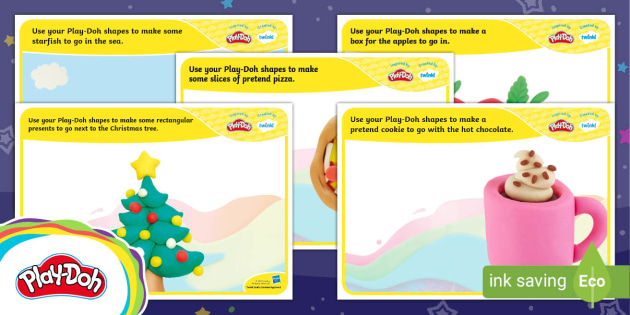 Play-Doh: 2D Shape Mats