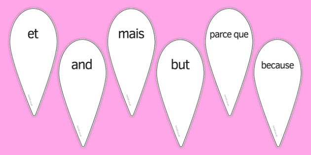 COORDINATING CONJUNCTIONS – Les Murs de Marie