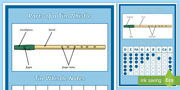 Penny Whistle Note Cards.