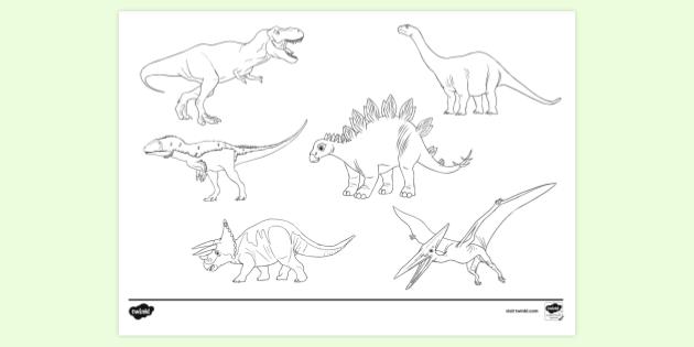 Featured image of post Dinosaur Colouring Pages Twinkl Print dinosaur coloring pages for free and color our dinosaur coloring