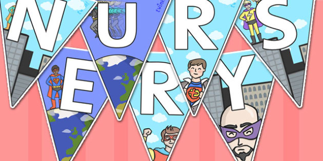 superhero themed nursery