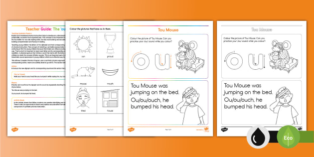 Phonics Canada: The 'ou' Sound (teacher made)