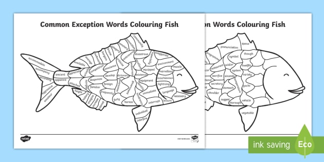 year-5-and-6-common-exception-words-colouring-fish-activity