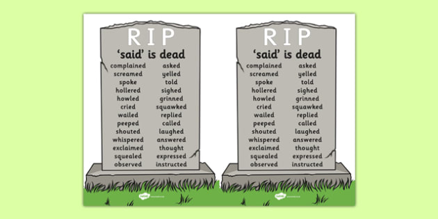 Said is Dead A5 (Teacher-Made)