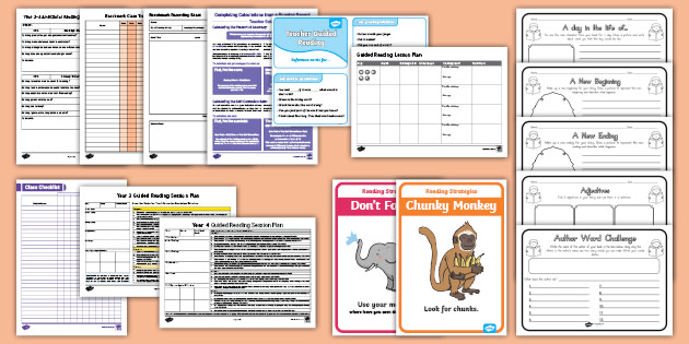 J3 Reading Program Year 3/4 Reading Intervention Tutoring Program Pack