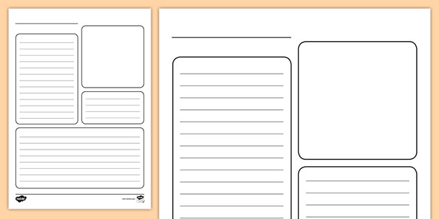 Blank Fact File Template Ks2