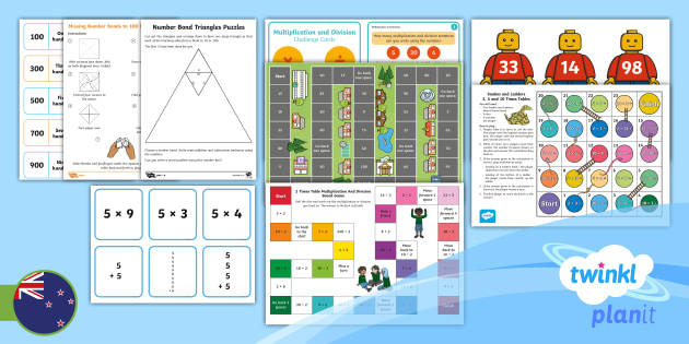 Level 2 Basic Facts Supporting Activity Pack (teacher made)