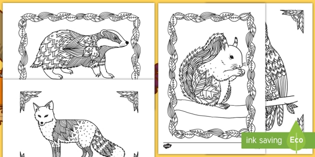fall animals mindfulness coloring worksheet activity sheets fall color coloring seasons - Color Activity Sheets fall animals mindfulness coloring worksheet activity sheets fall color coloring seasons - Color Activity Sheets