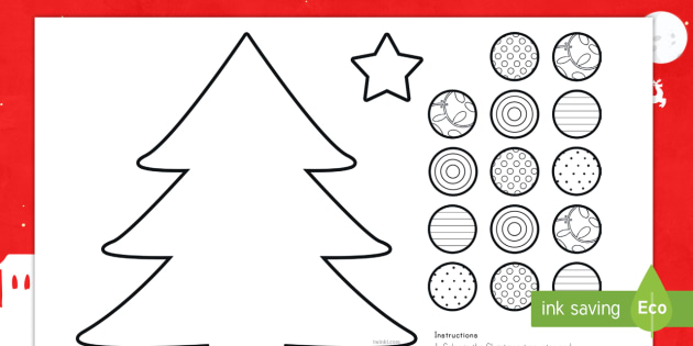 Download Cutting Skills Christmas Tree Activity - Christmas, tree