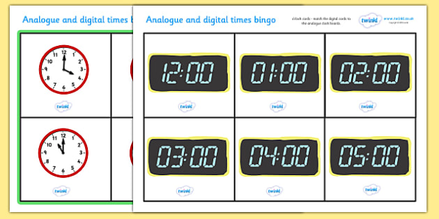 Differenza Tra Orologio Analogico E Digitale