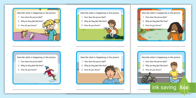 Inference and Emotion Activity Sheet (teacher made)